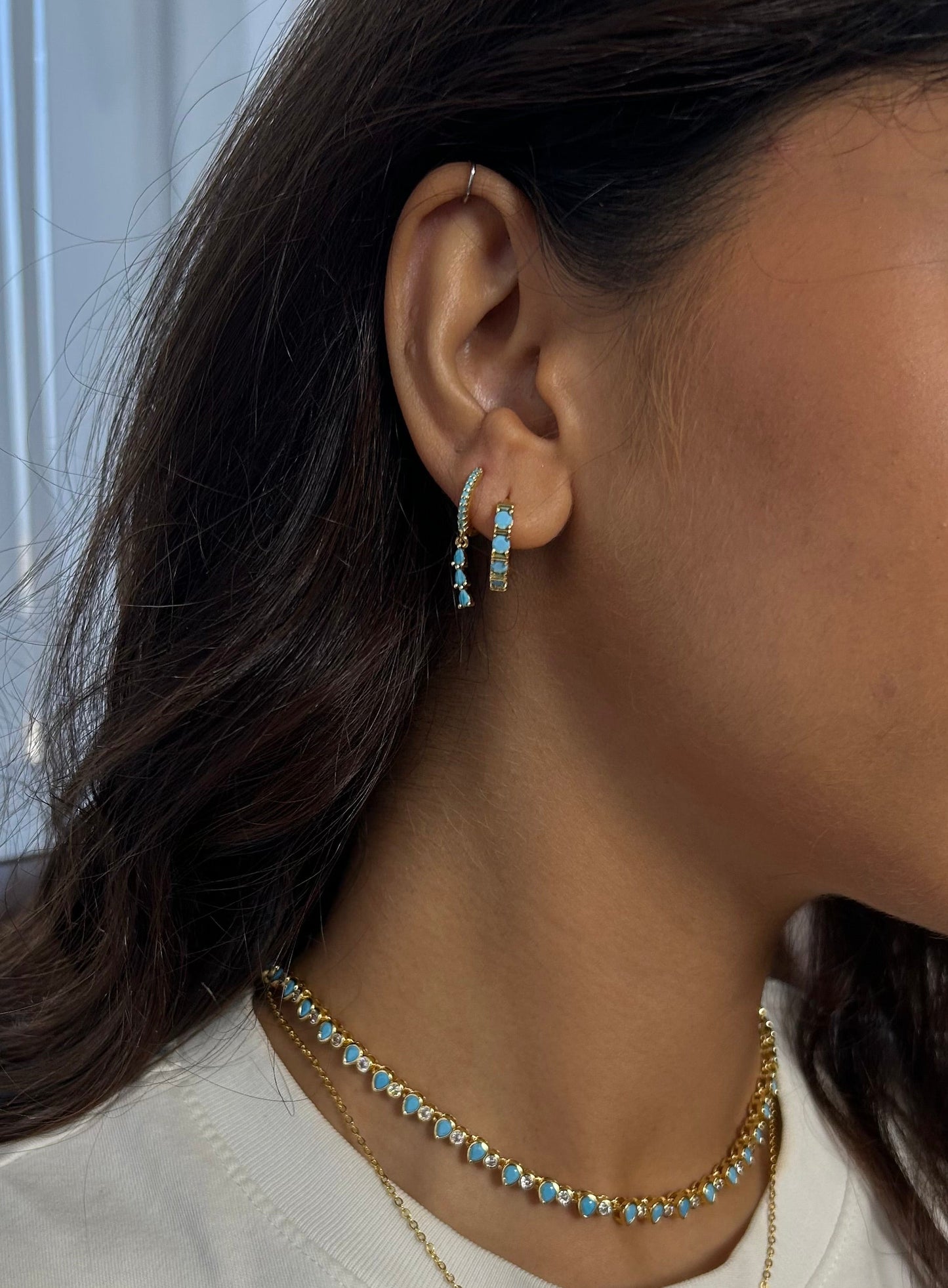 AZUR mini hoops