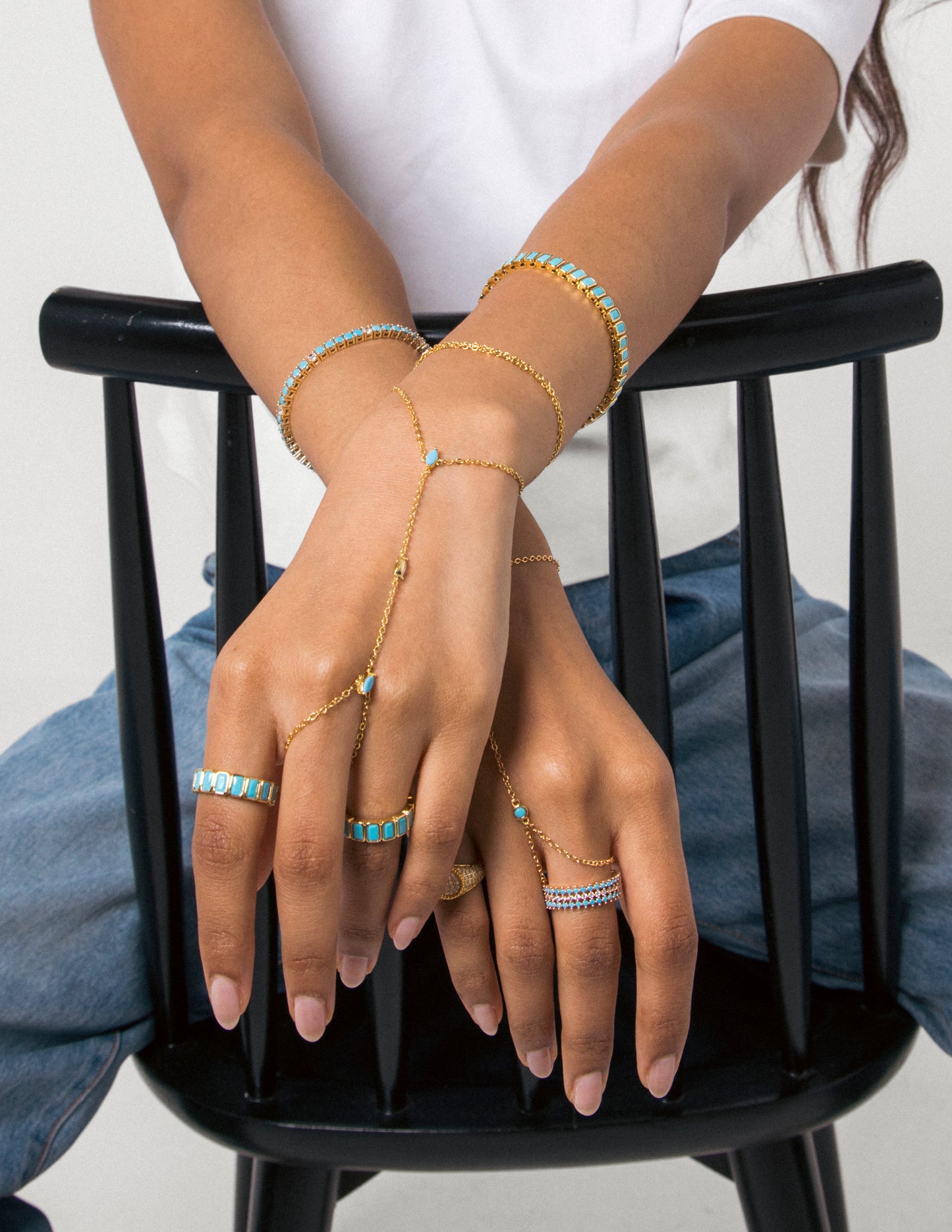 AZUR wrap hand chain