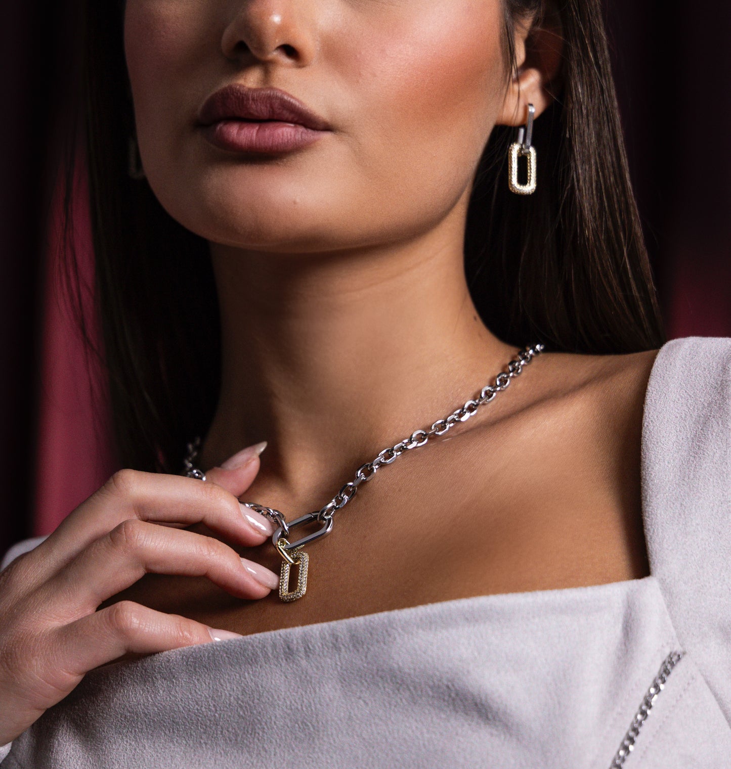 TALA link necklace