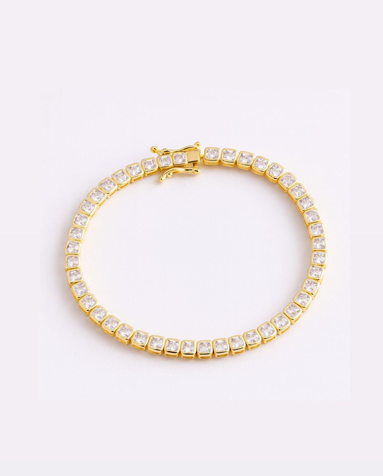 SQUARE tennis bracelet