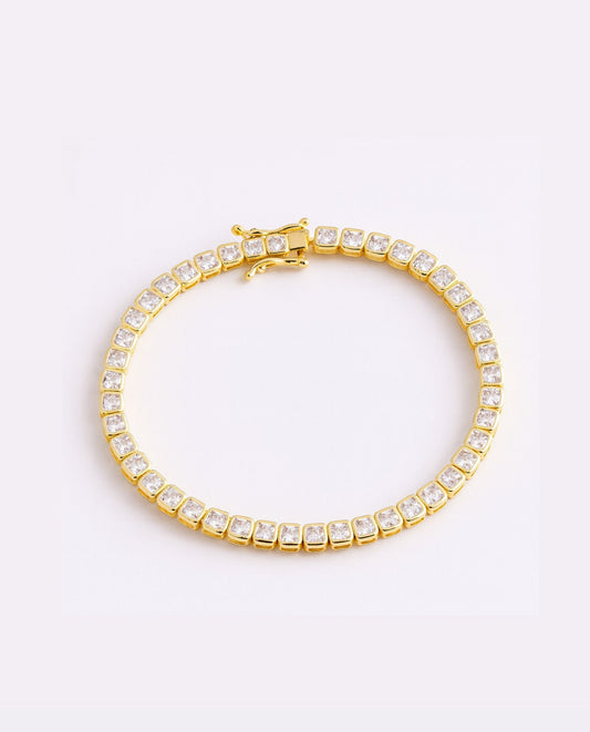 SQUARE tennis bracelet
