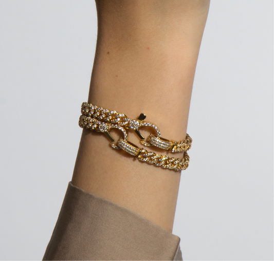 CUBAN chain bracelet