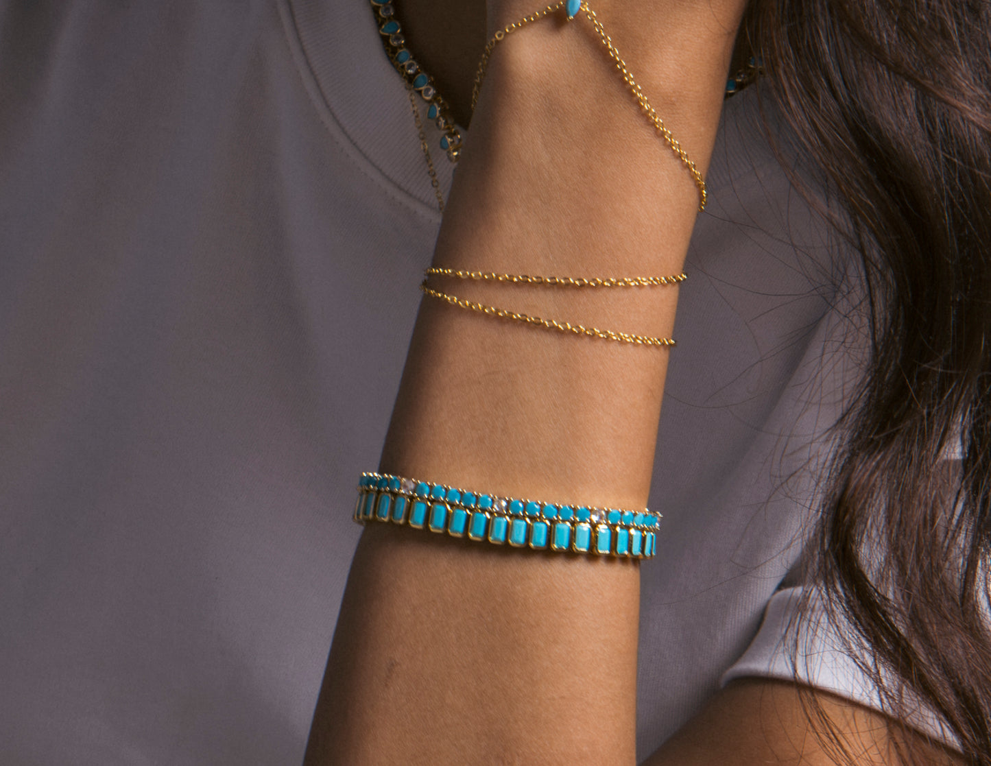 AZUR tennis bracelet