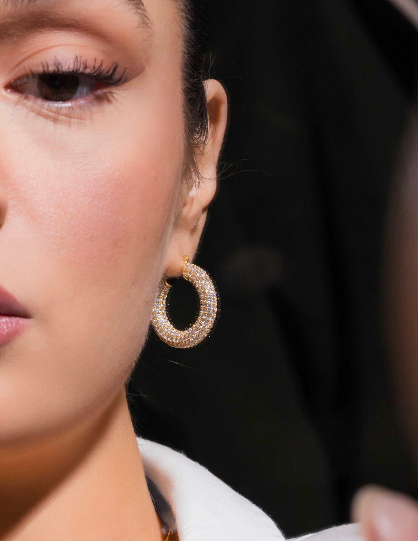 KORA hoop earrings