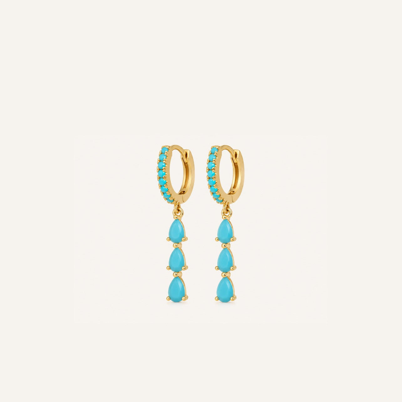 AZUR mini drop earrings