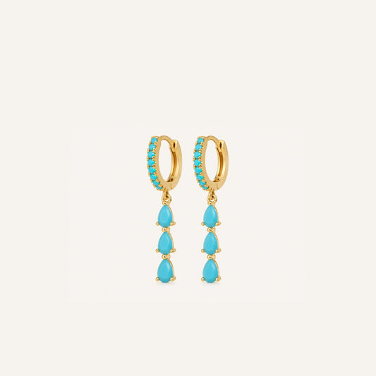 AZUR mini drop earrings