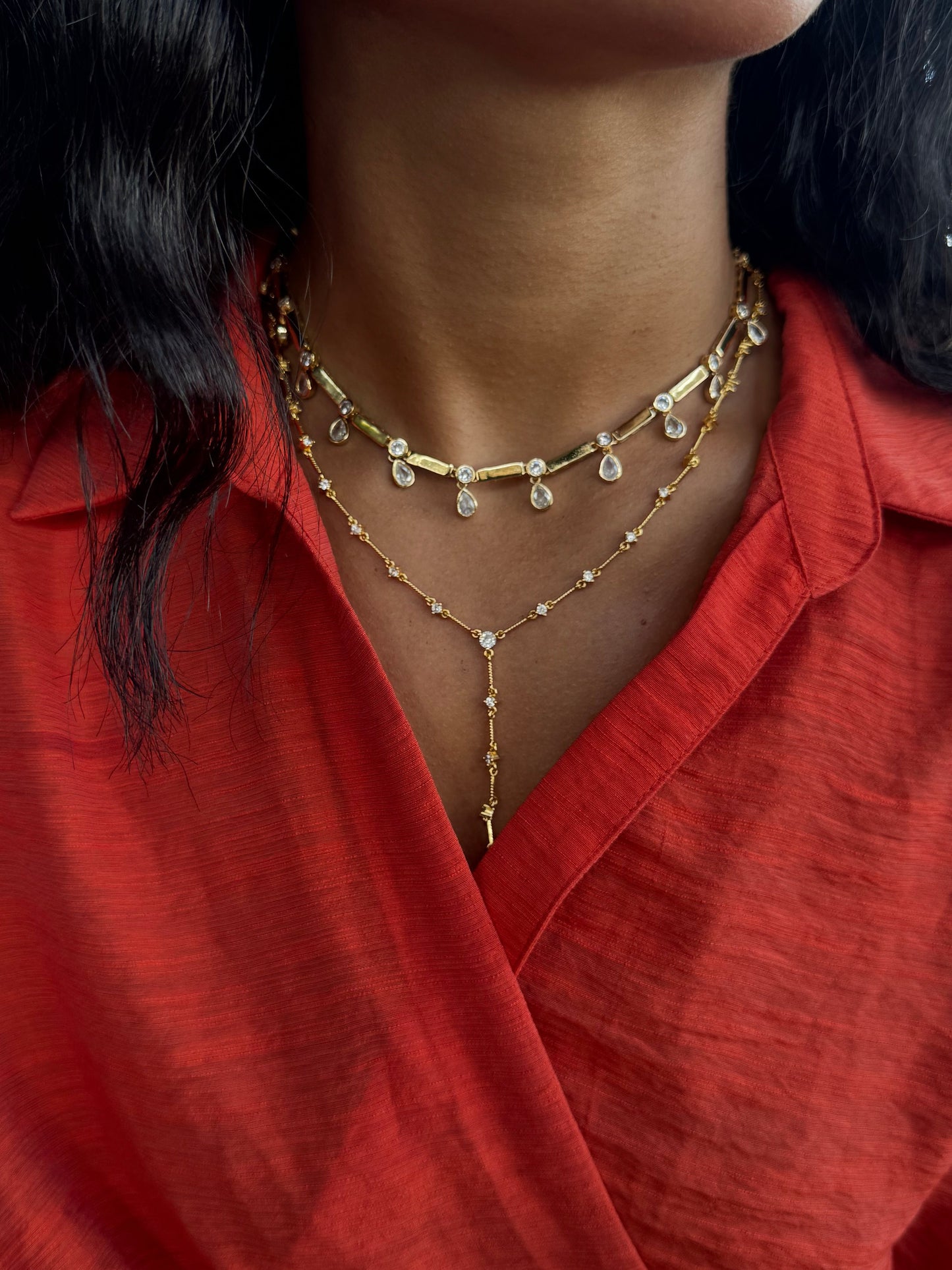 ICON lariat necklace