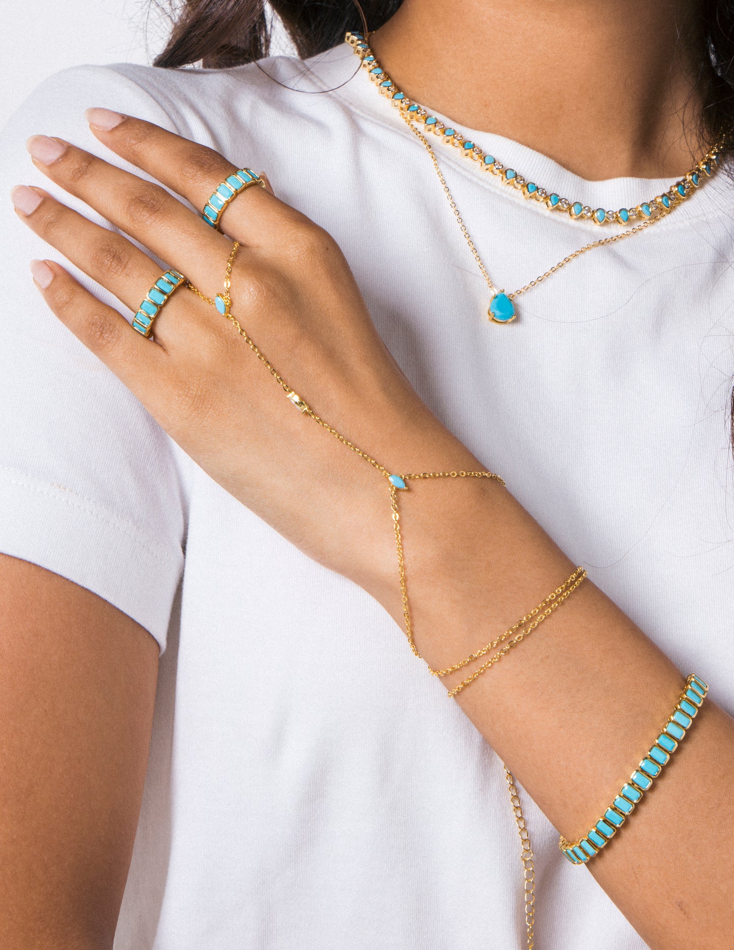 AZUR wrap hand chain