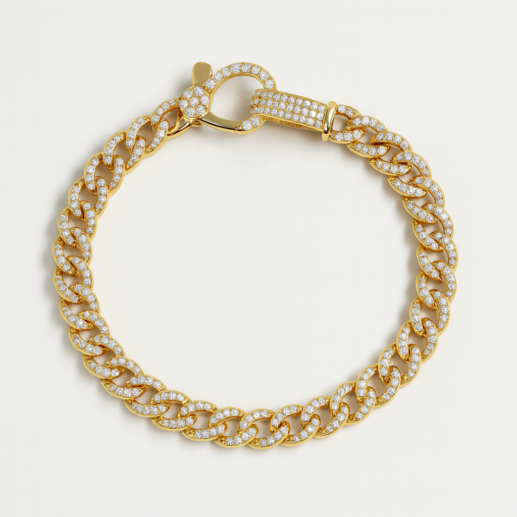 CUBAN chain bracelet