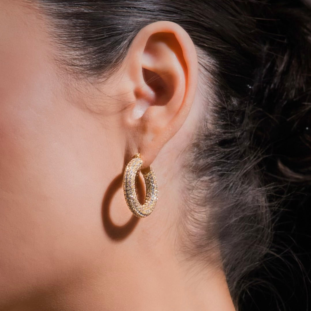 KORA hoop earrings
