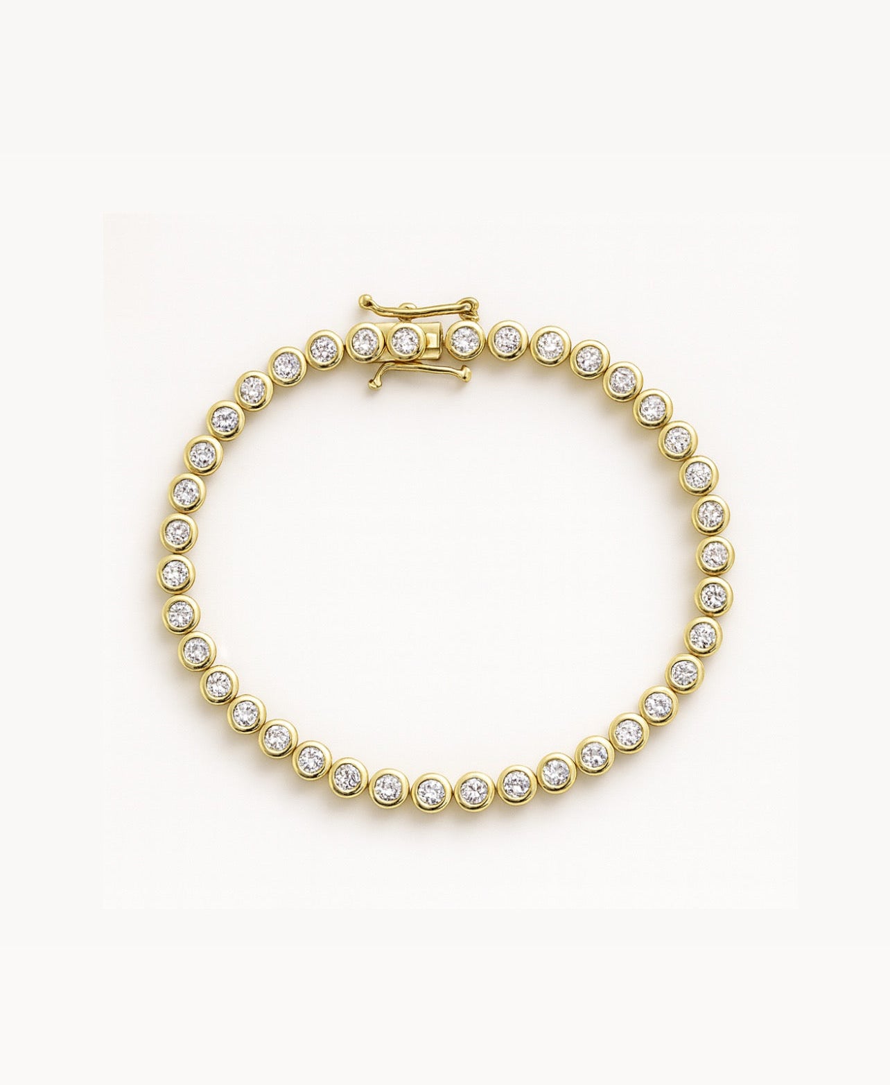 ROUND tennis bracelet