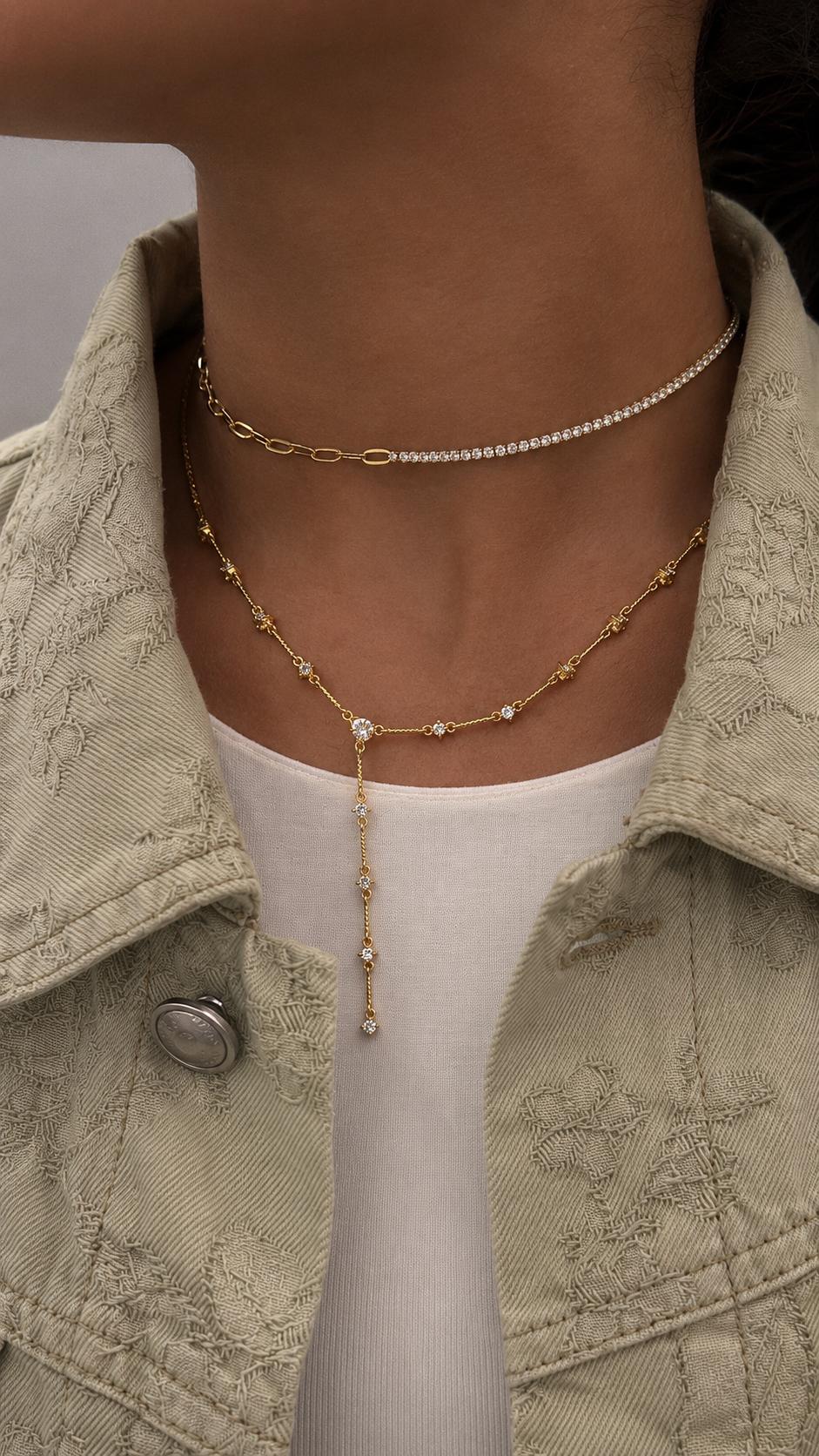 ICON lariat necklace