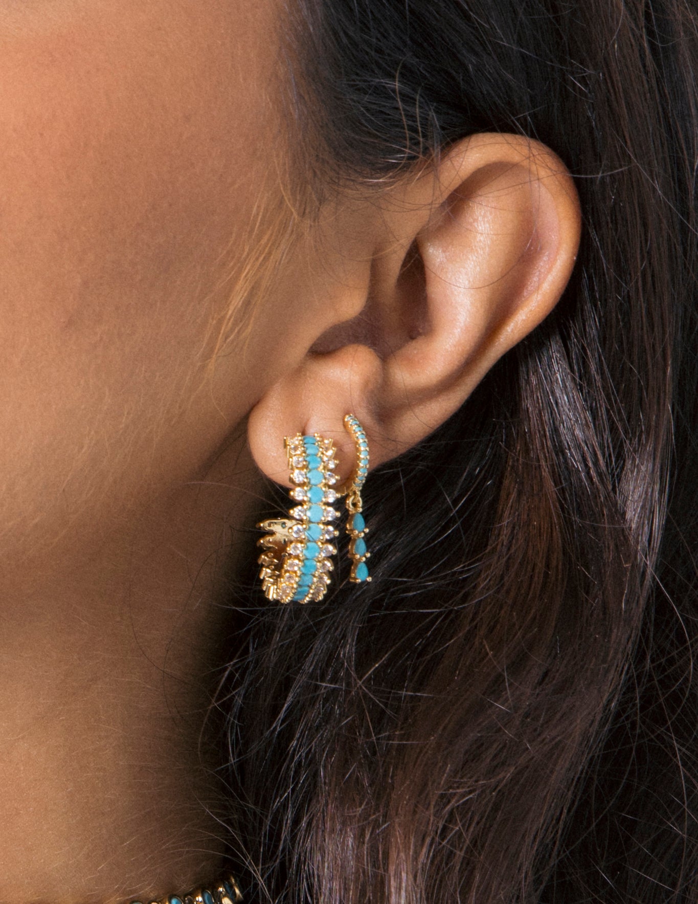 AZUR hoop earrings